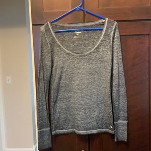 American Eagle Dark Grey Long Sleeve